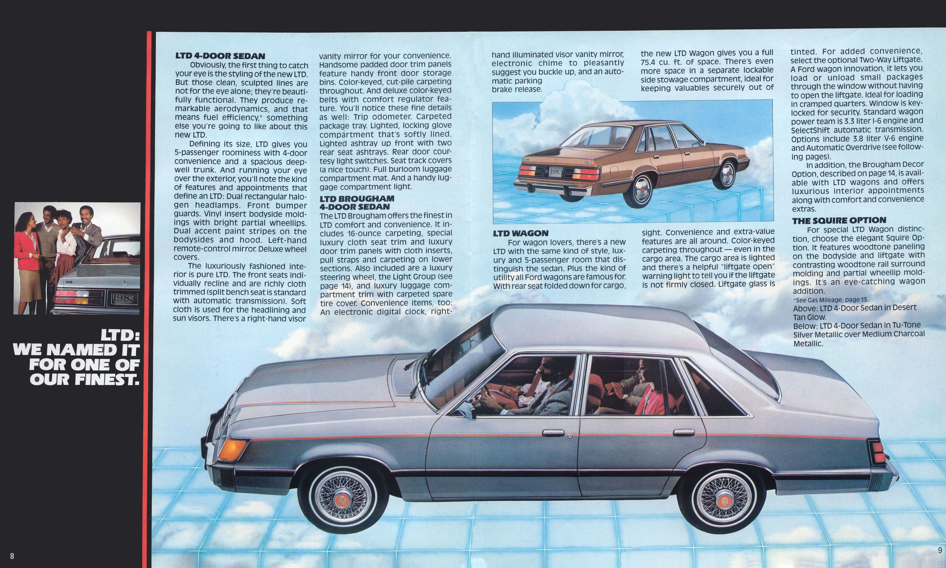 1983 Ford LTD Brochure Page 3